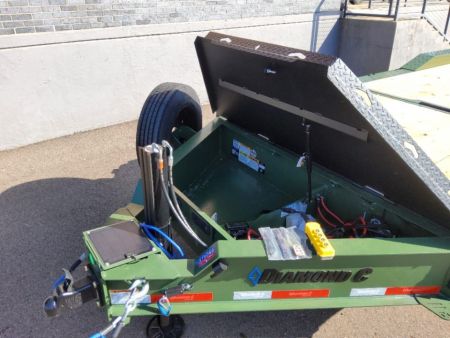 New 2026 Diamond C Trailers HXD208 Tilt Trailer