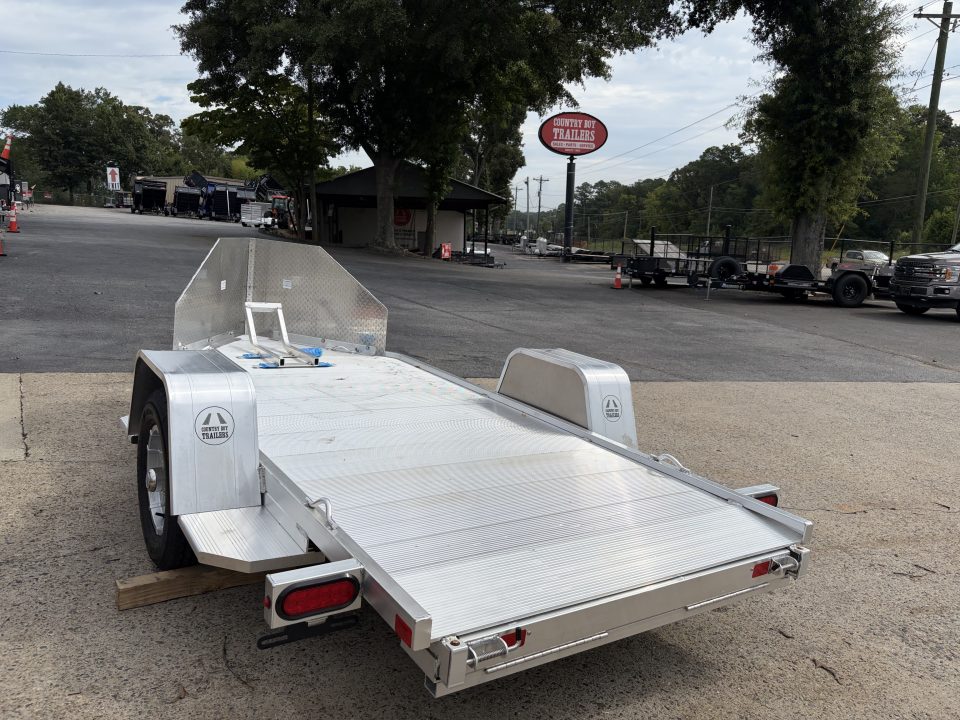 New 2027 Aluma 51" x 10.5' Motorcycle, Single Bike, MC10