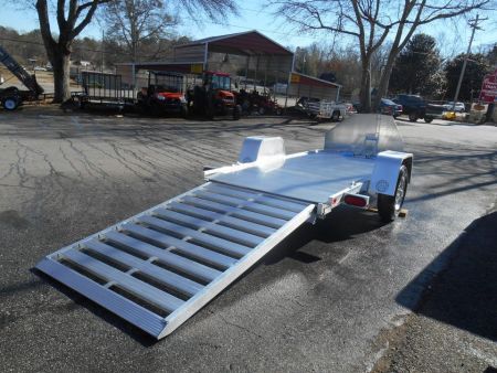 New 2027 Aluma 51" x 10.5' Motorcycle, Single Bike, MC10