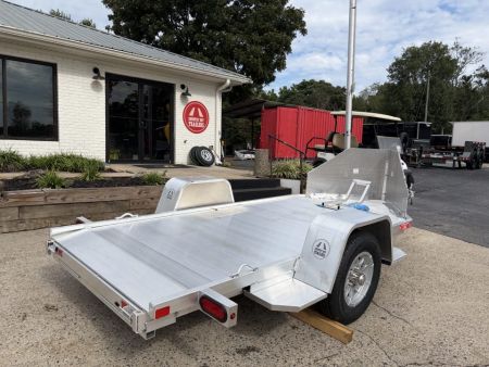 New 2027 Aluma 51" x 10.5' Motorcycle, Single Bike, MC10