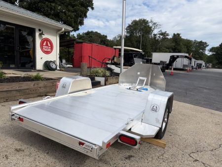 New 2027 Aluma 51" x 10.5' Motorcycle, Single Bike, MC10