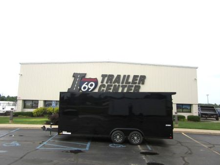 New 2026 ITI Cargo 8.5 x 20 KY-DX10220-100 Car / Racing Trailer 10K / Black Trim / Rear Flare