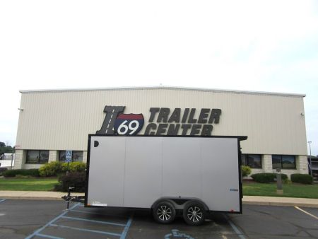 New 2026 ITI Cargo 7 x 16 KY-DX8416-070 Cargo / Enclosed Trailer 7K / Black Trim / Rear Flare