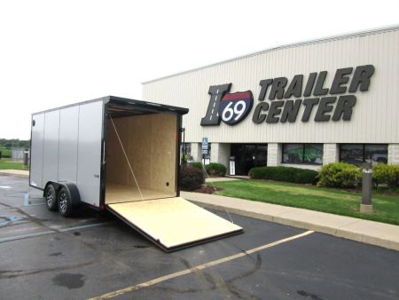 New 2026 ITI Cargo 7 x 16 KY-DX8416-070 Cargo / Enclosed Trailer 7K / Black Trim / Rear Flare