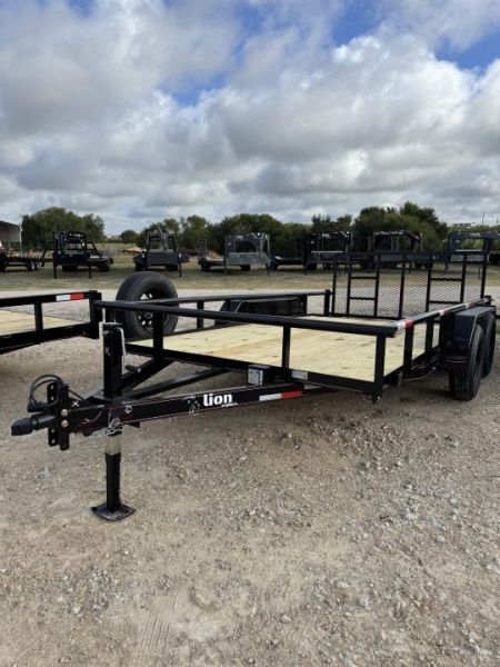 New 2026 Lion Trailers 14PT-1383 Utility Trailer