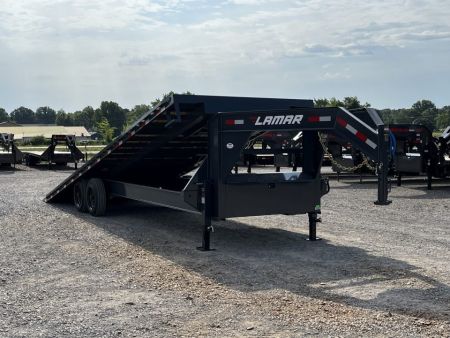 New 2027 Lamar Gooseneck Deckover Tilt | 102  x 26' 16K GVWR