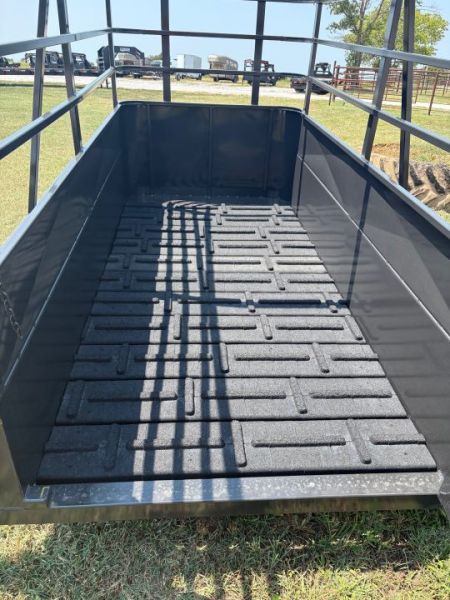 New 2026 Kodiak 4x8 Single Axle Mini Stock Trailer W/ Swing Gate & Slam Latch