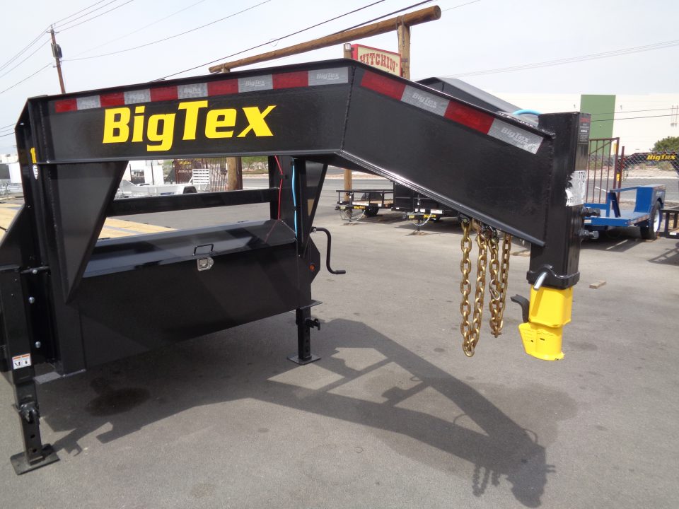 New 2027 Big Tex Trailer * 16GN-40D5A * 40ft Super Duty Single Wheel Tandem Axle Gooseneck Trailer w/ Mega Ramps *ON Order*