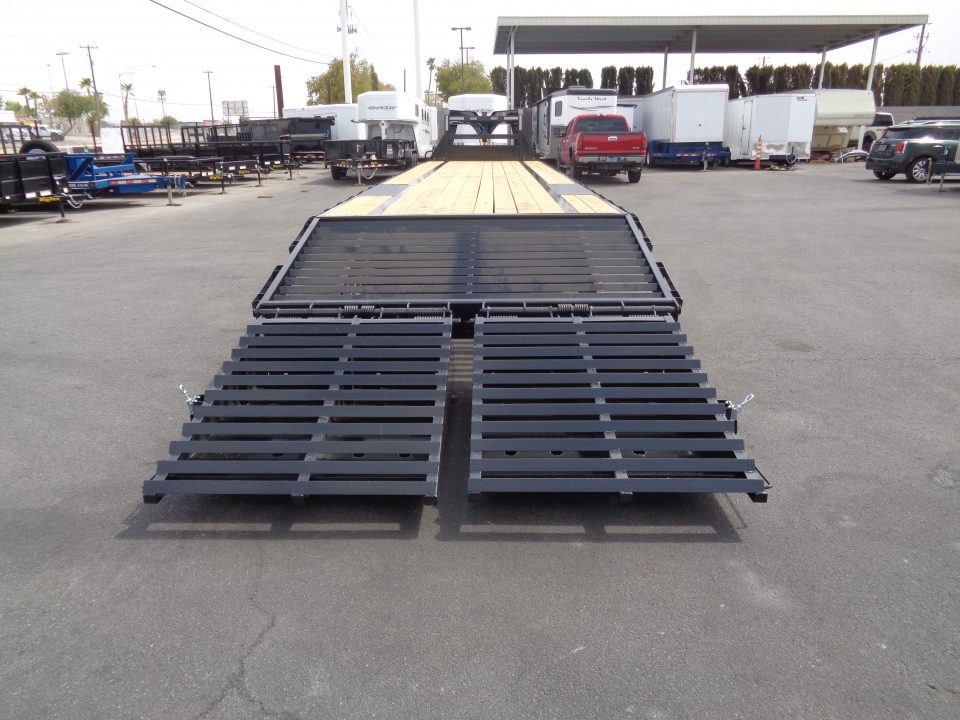 New 2027 Big Tex Trailer * 16GN-40D5A * 40ft Super Duty Single Wheel Tandem Axle Gooseneck Trailer w/ Mega Ramps *ON Order*
