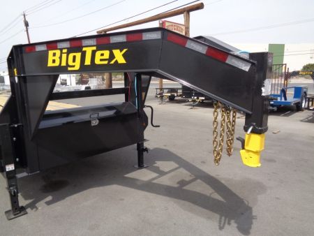 New 2027 Big Tex Trailer * 16GN-40D5A * 40ft Super Duty Single Wheel Tandem Axle Gooseneck Trailer w/ Mega Ramps *ON Order*