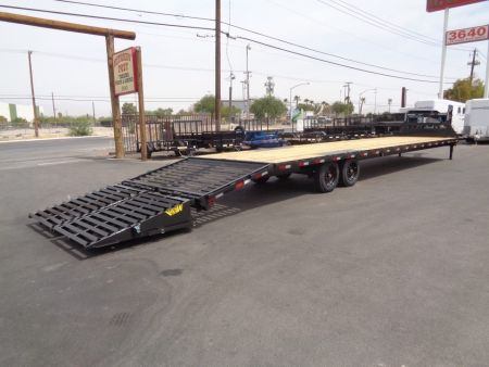 New 2027 Big Tex Trailer * 16GN-40D5A * 40ft Super Duty Single Wheel Tandem Axle Gooseneck Trailer w/ Mega Ramps *ON Order*