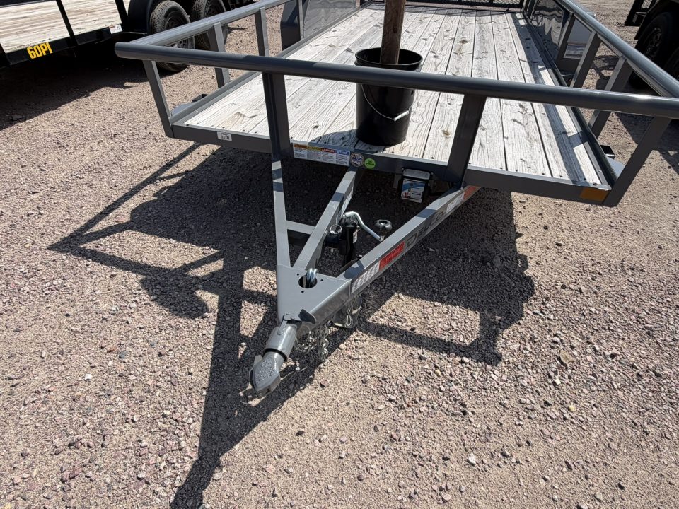 New 2026 Delco 16 ft Tandem Utility Trailer