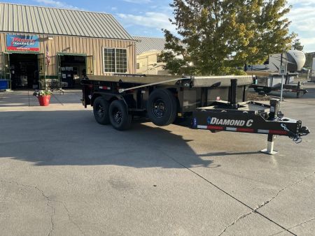 New 2027 Diamond C Trailers LPT207 14X82 Dump Trailer