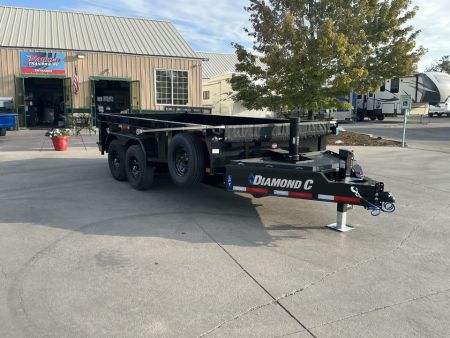 New 2027 Diamond C Trailers LPT207 14X82 Dump Trailer