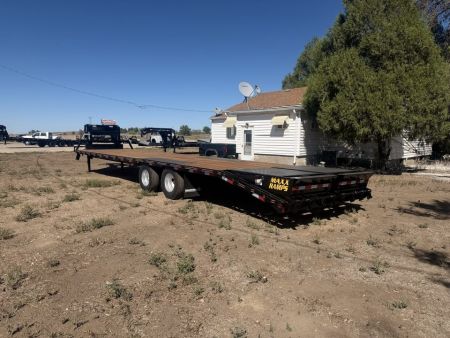 New 2026 Diamond T 8.5-36 Tandem Dual Gooseneck Deckover Equipment Hauler W/ MAXX Ramps and HDSS Suspension 25.9K GVWR