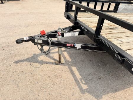 Used 2018 PJ Trailers 7-12 Ramp Gate ATV