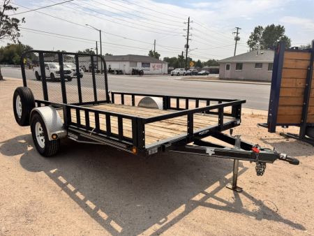 Used 2018 PJ Trailers 7-12 Ramp Gate ATV