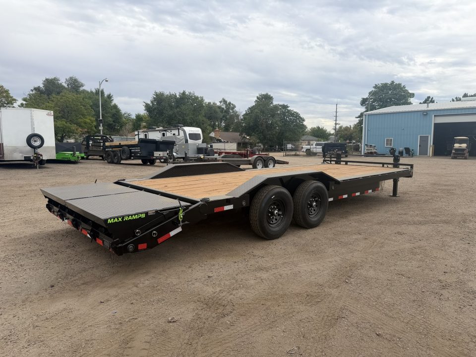 New 2027 Load Trail 8.5-24 Buggy/Equipment Hauler W/ Max Ramps 14K GVWR
