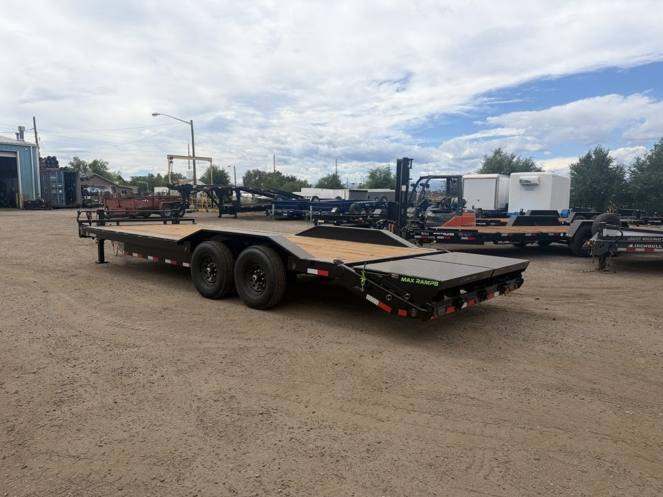 New 2027 Load Trail 8.5-24 Buggy/Equipment Hauler W/ Max Ramps 14K GVWR