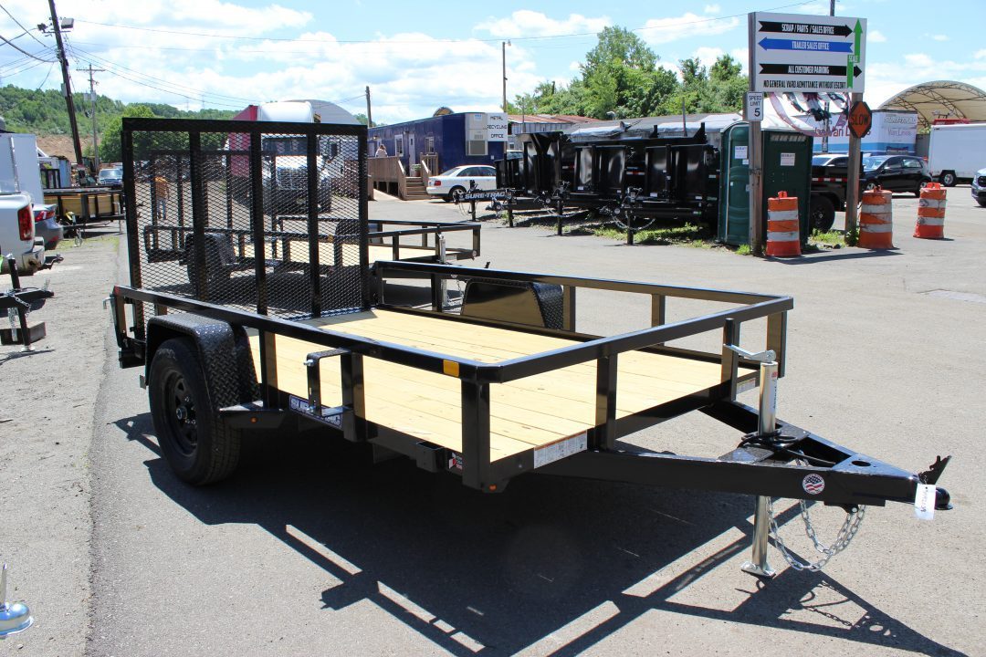 New 2026 Sure-Trac 5x10 Tube Top Utility Trailer