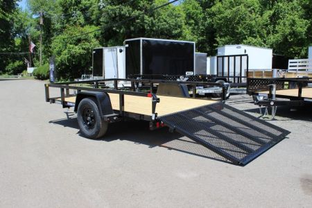 New 2026 Sure-Trac 5x10 Tube Top Utility Trailer