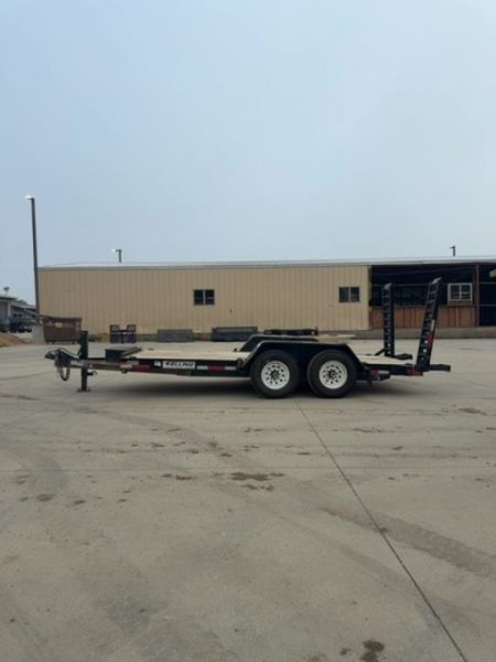 Used 2011 Felling Trailers ST16-BP Flatbed Trailer