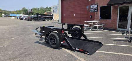 New 4'4  x 8' 6  Air Tow S8-35 Equipment Trailer 5.1k***INCLUDES MATCHING SPARE