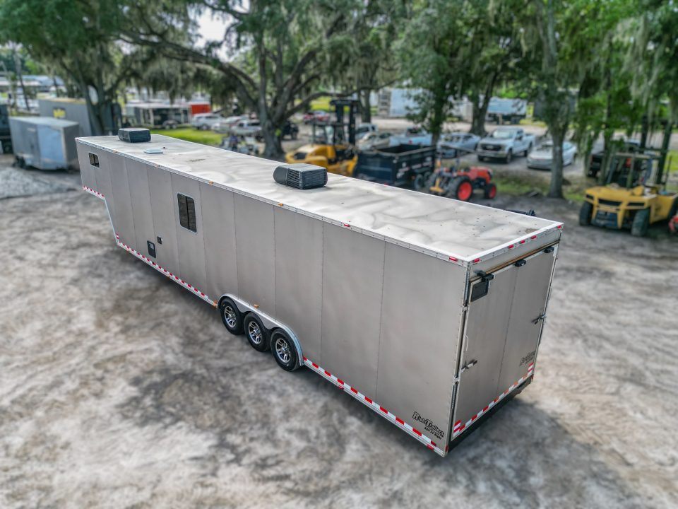 Used 2016 8.5X44 Team Spirit Trailers RACE TRAILER