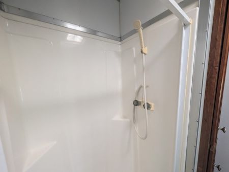Used 2016 8.5X44 Team Spirit Trailers RACE TRAILER