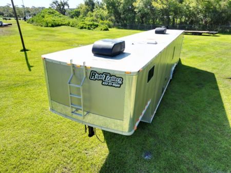 Used 2016 8.5X44 Team Spirit Trailers RACE TRAILER
