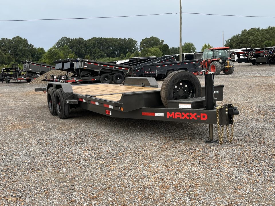New 2027 MAXXD 83" X 22' 17.6K Tilt Equipment Trailer *OAK FLOOR*
