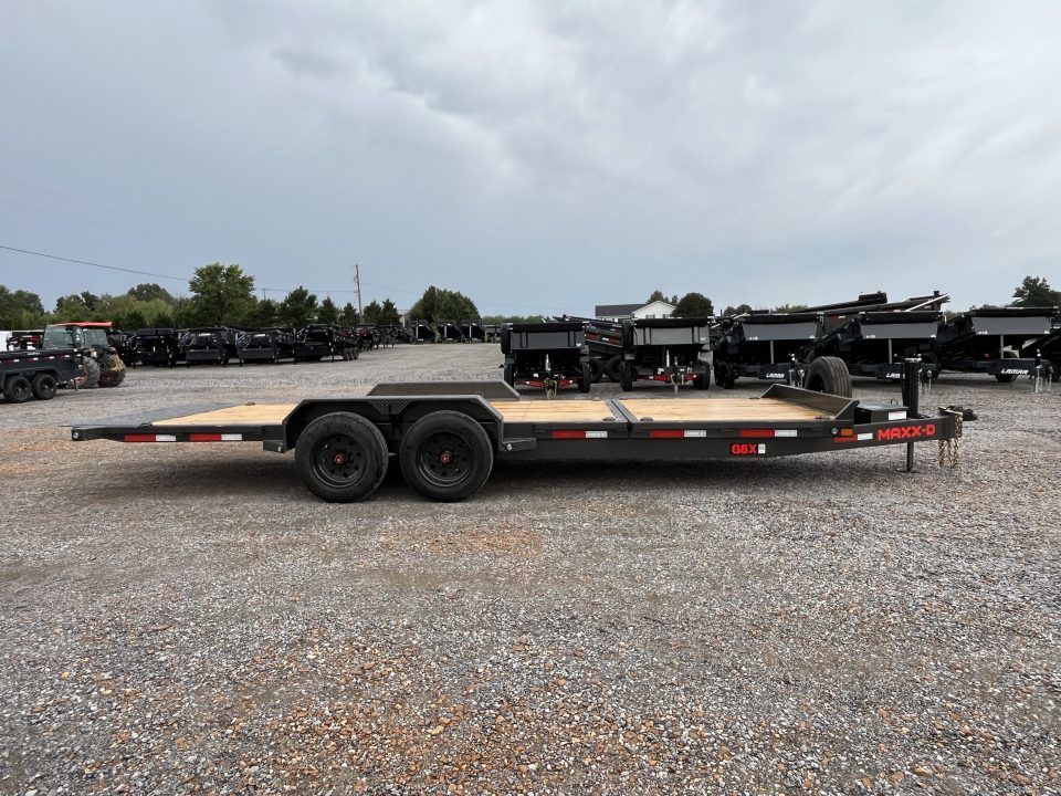 New 2027 MAXXD 83" X 22' 17.6K Tilt Equipment Trailer *OAK FLOOR*