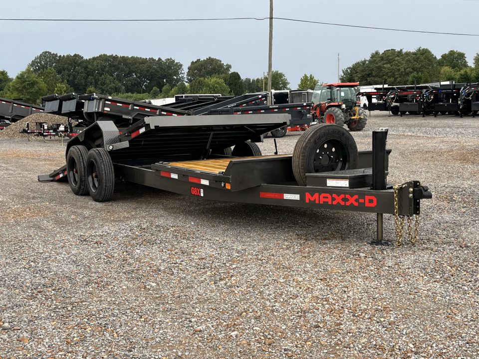 New 2027 MAXXD 83" X 22' 17.6K Tilt Equipment Trailer *OAK FLOOR*