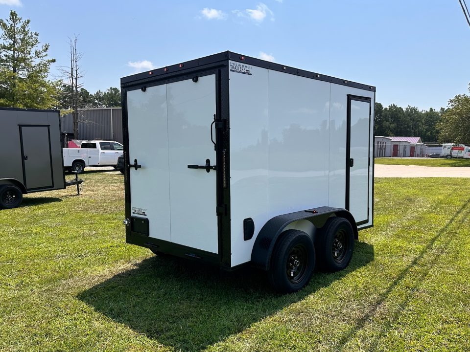 New 2027 6X10 -Enclosed Trailer -3500LB Tandem Axle -Black Poly - Blackout Cargo / Enclosed Trailer