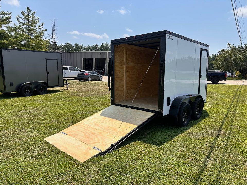 New 2027 6X10 -Enclosed Trailer -3500LB Tandem Axle -Black Poly - Blackout Cargo / Enclosed Trailer