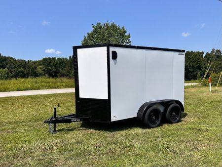 New 2027 6X10 -Enclosed Trailer -3500LB Tandem Axle -Black Poly - Blackout Cargo / Enclosed Trailer