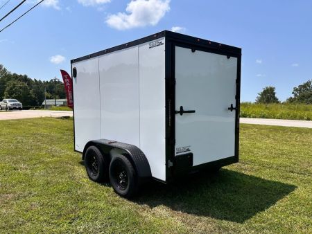 New 2027 6X10 -Enclosed Trailer -3500LB Tandem Axle -Black Poly - Blackout Cargo / Enclosed Trailer