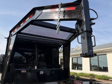 New 2027 Prospector 7x16' Gooseneck Dump, 4' Sides, 16K GVWR