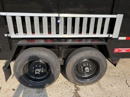 New 2027 Prospector 7x16' Gooseneck Dump, 4' Sides, 16K GVWR