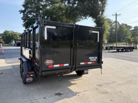 New 2027 Prospector 7x16' Gooseneck Dump, 4' Sides, 16K GVWR