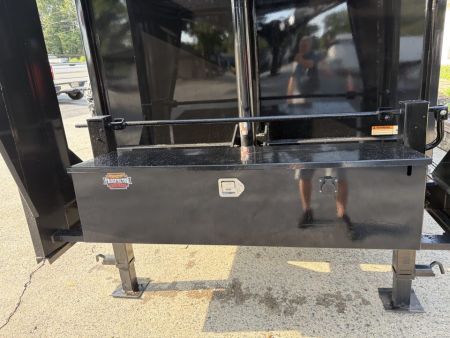 New 2027 Prospector 7x16' Gooseneck Dump, 4' Sides, 16K GVWR