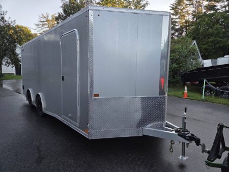 New 2026 Nitro 8.5x20 car hauler with premium escape door spread axle Car / Racing Trailer