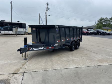 New Lamar 83 X14' Dump Trailer