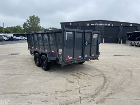 New Lamar 83"X14' Dump Trailer