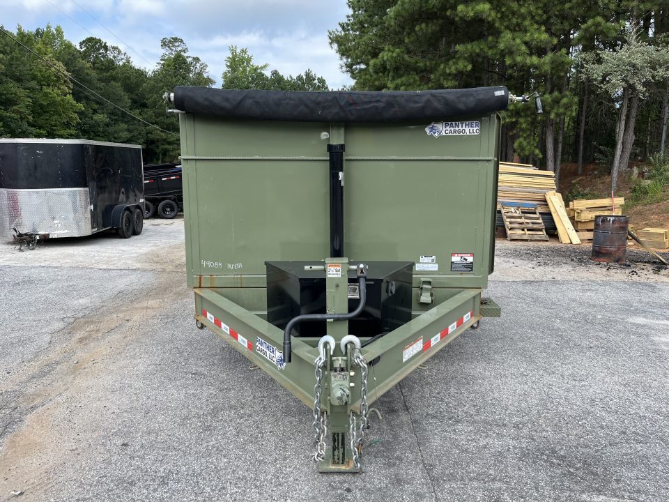 Used USED 2026 7X14 14K DUMP TRAILER WITH 4' WALLS ($900 DOWN ON RTO CONTRACT)