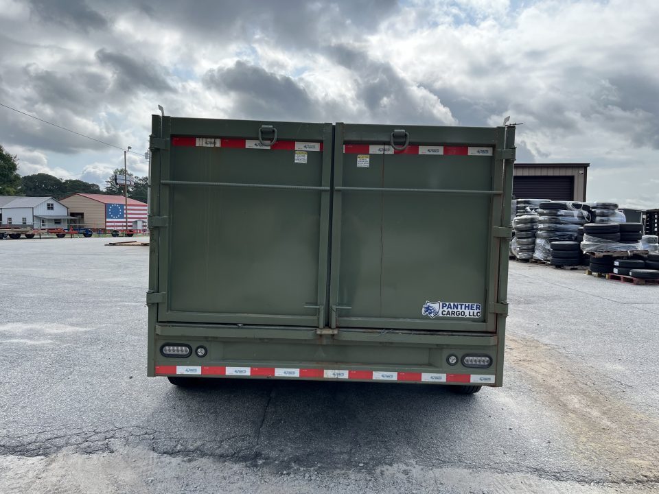 Used USED 2026 7X14 14K DUMP TRAILER WITH 4' WALLS ($900 DOWN ON RTO CONTRACT)