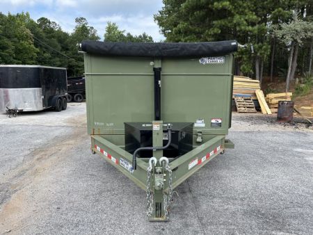 Used USED 2026 7X14 14K DUMP TRAILER WITH 4' WALLS ($900 DOWN ON RTO CONTRACT)