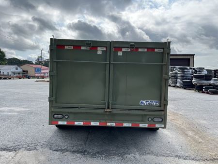 Used USED 2026 7X14 14K DUMP TRAILER WITH 4' WALLS ($900 DOWN ON RTO CONTRACT)