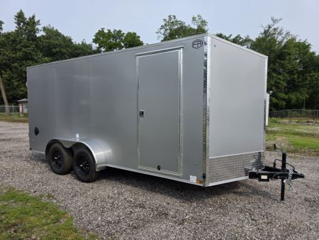 New 2027 US Cargo 7X16 TANDEM AXLE 6'6 TALL RAMP DOOR DRINGS Cargo / Enclosed Trailer