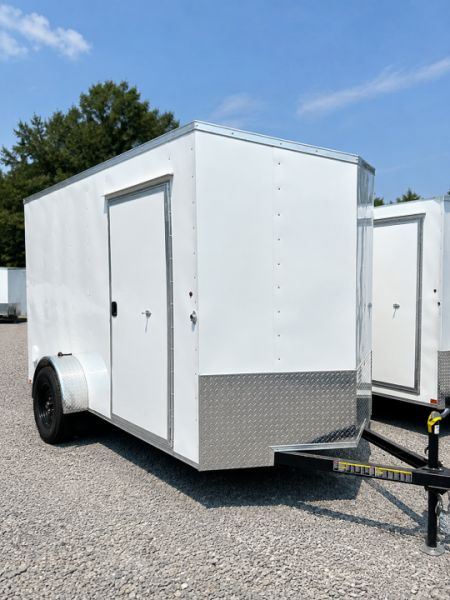 New 2027 CARRY-ON 6X12CGRCM V Nose Cargo / Enclosed Trailer